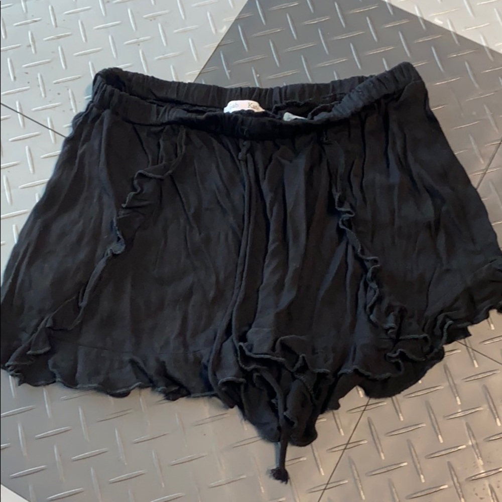 ruffle shorts